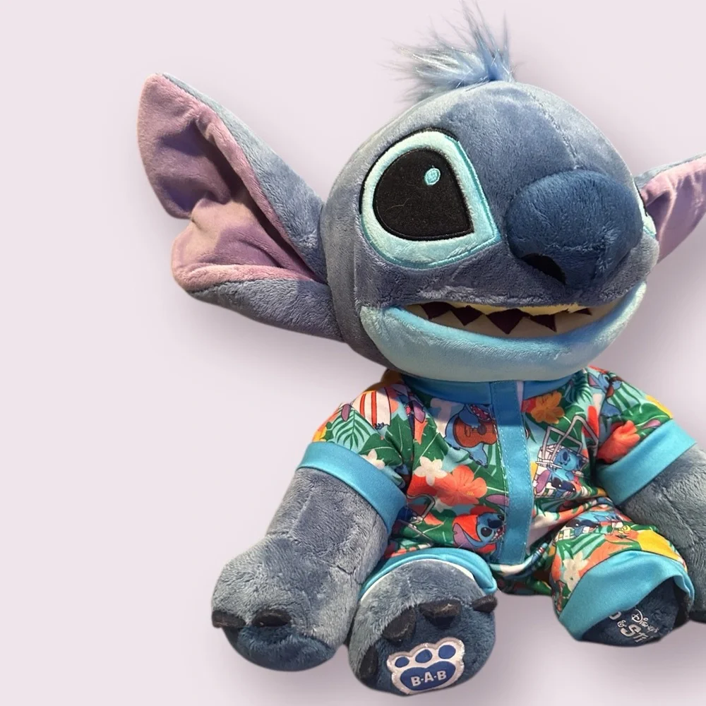 Build A Bear Lilo And Stitch Plush Stuffef Animal With Tropical Outfit - Picture 2 of 8